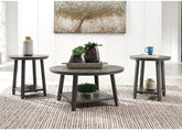 Sectionals for Less - Ashley Furniture - Caitbrook Table (Set of 3) - Occasional Table Set (3/CN) / Gray - T188-13