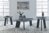 Sectionals for Less - Ashley Furniture - Bluebond Table (Set of 3) - Occasional Table Set (3/CN) / Gray - T390-13