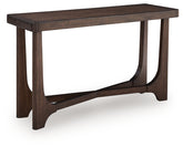 Sectionals for Less - Ashley Furniture - Korestone Sofa Table - Sofa Table / Dark Brown - T438-4