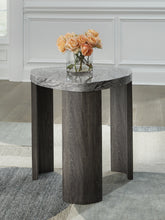 Sectionals for Less - Ashley Furniture - Surmour End Table - Triangle End Table / Gray/Brown - T600-6