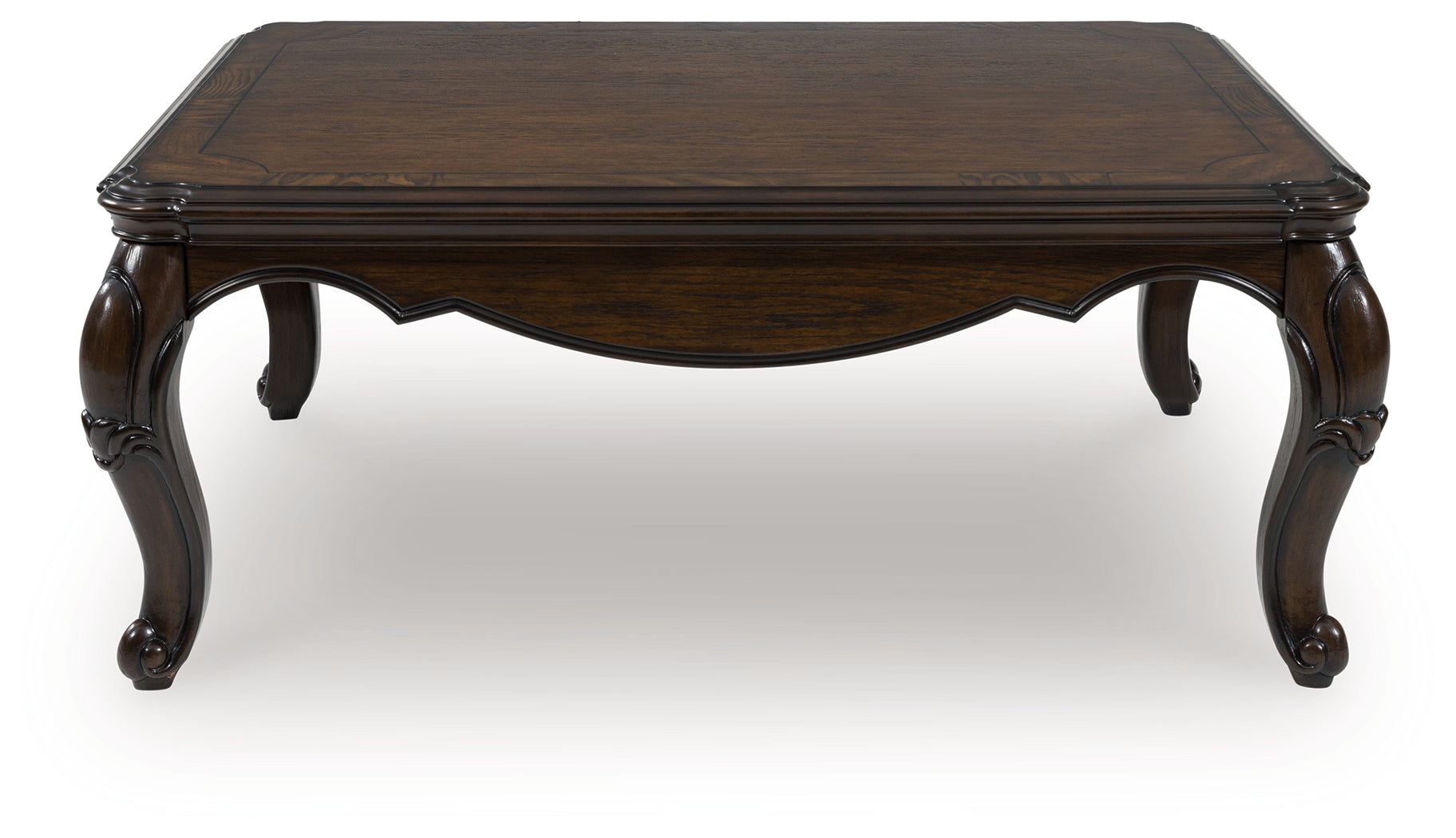 Sectionals for Less - Ashley Furniture - Maylee Coffee Table - Rectangular Cocktail Table / Dark Brown - T617-1
