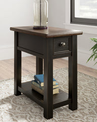 Sectionals for Less - Ashley Furniture - Tyler Creek Chairside End Table - Chair Side End Table / Grayish Brown/Black - T736-107