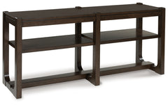 Sectionals for Less - Ashley Furniture - Breckington Sofa Table - Sofa Table / Dark Brown - T856-4