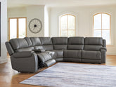 Sectionals for Less - Ashley Furniture - 5Z - Pittson Sectional - 6-Piece Power Reclining Sectional - PCU12600S5