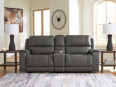 Sectionals for Less - Ashley Furniture - 5Z - Pittson Sectional - 3-Piece Power Reclining Sectional Loveseat with Console - PCU12600S2