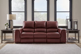 Sectionals for Less - Ashley Furniture - Alessandro Living Room - PWR REC Loveseat/CON/ADJ HDRST / Walnut - U2550218