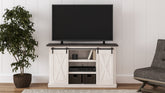 Sectionals for Less - Ashley Furniture - Dorrinson 54" TV Stand - 54" / Two-tone - W287-48