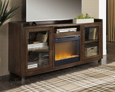 Sectionals for Less - Ashley Furniture - Starmore 70" TV Stand with Electric Fireplace - 70" TV Stand with Electric Fireplace / Brown - W633W4