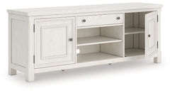 Sectionals for Less - Ashley Furniture - Robbinsdale 72" TV Stand - 72" / Antique White - W742-68