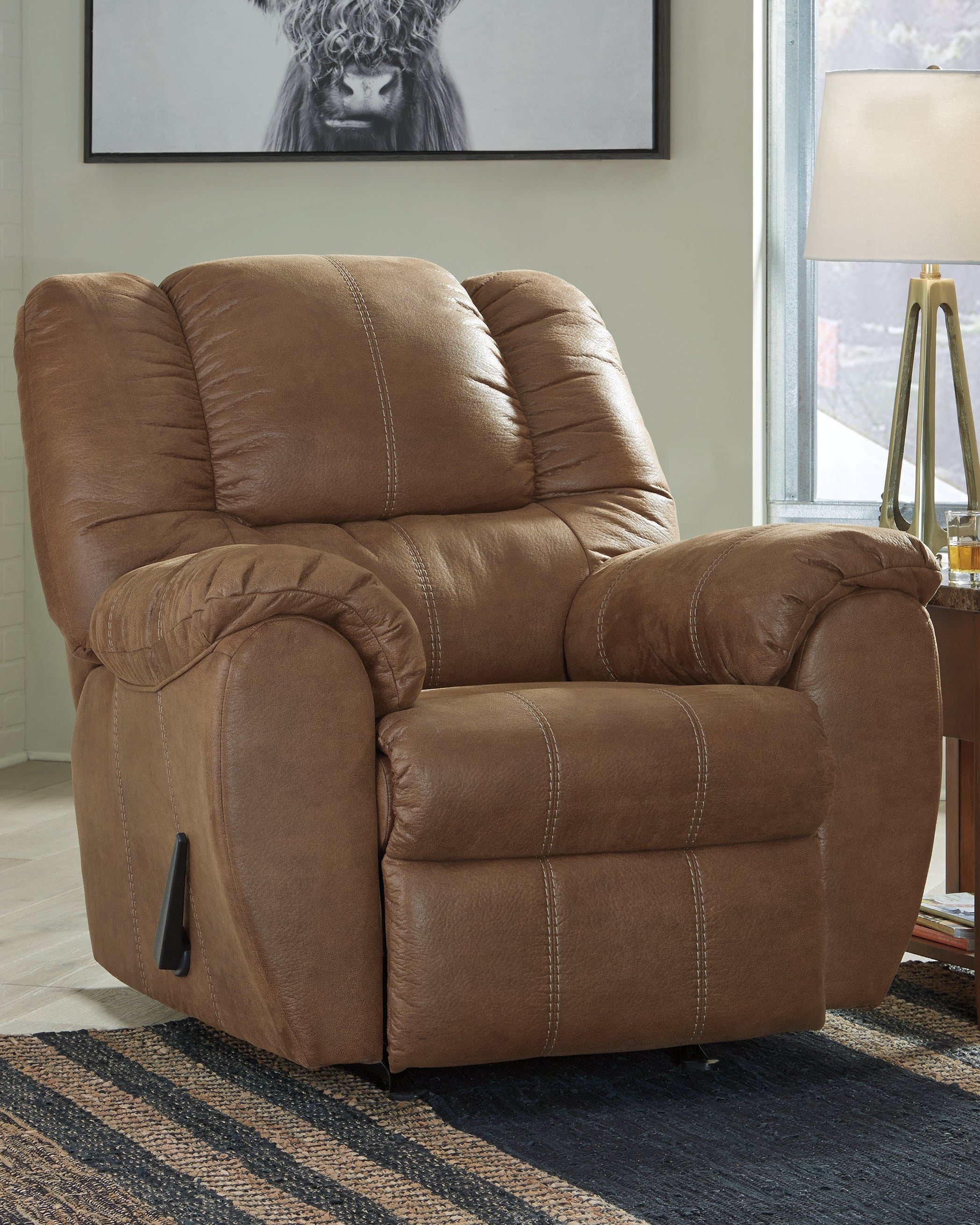 Sectionals for Less - Ashley Furniture - McGann Living Room - Rocker Recliner / Saddle - 1030225