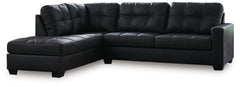 Sectionals for Less - Ashley Furniture - Barlin Mills Sectional - RAF 2-Piece Sectional with Chaise / Carbon - 17004S1