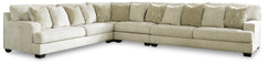 Sectionals for Less - Ashley Furniture - Rawcliffe Sectional - LAF 3-Piece Sectional / Parchment - 19604S1