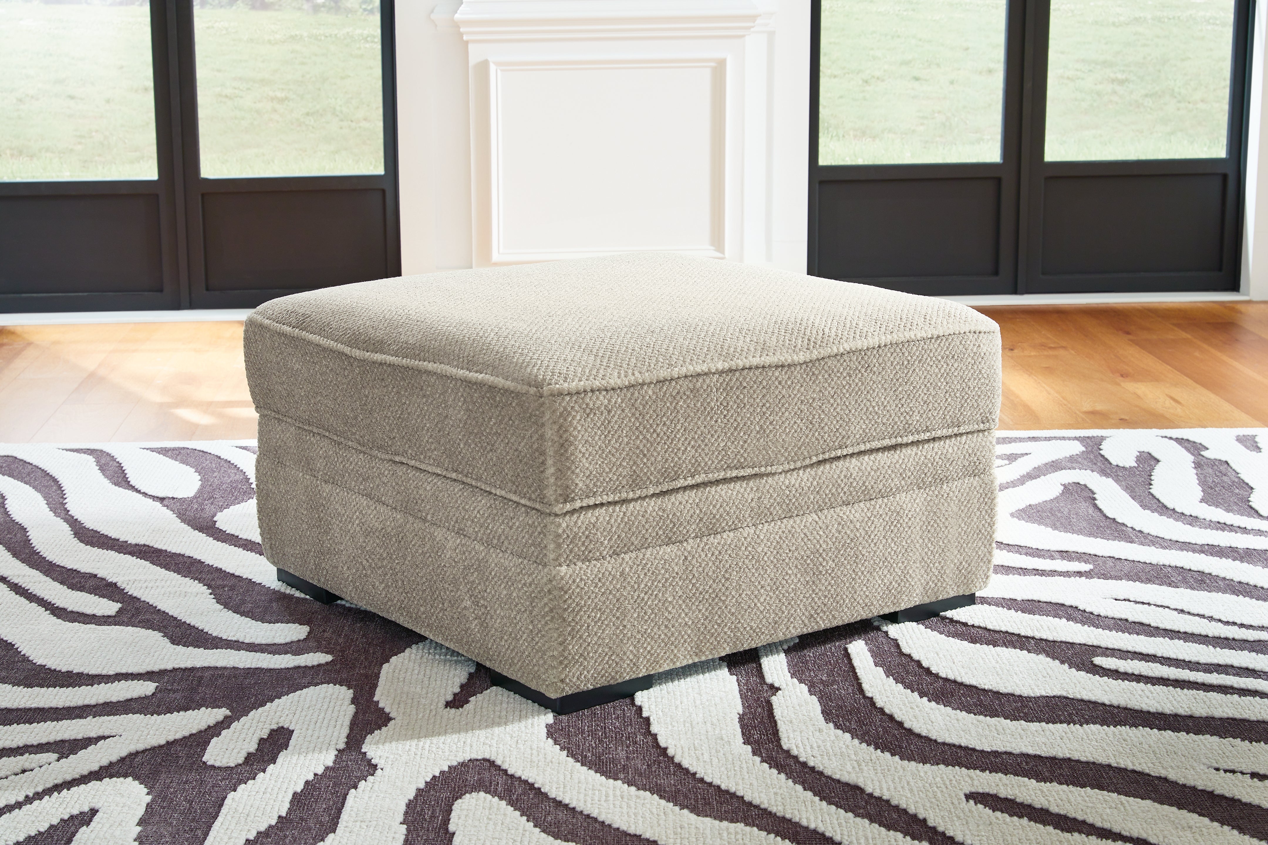 Sectionals for Less - Ashley Furniture - Calnita Living Room - Ottoman With Storage / Sisal - 2050211