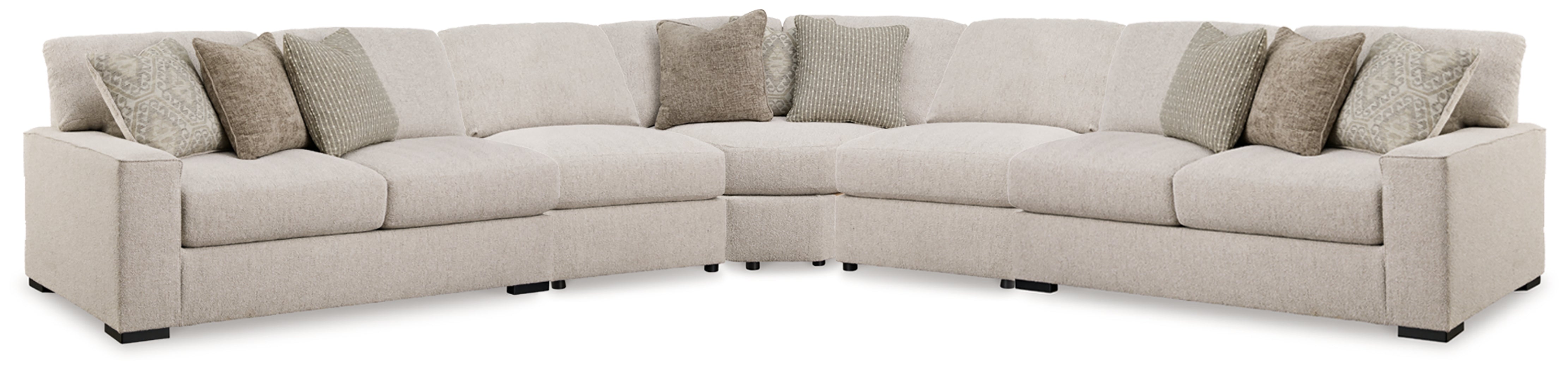 Sectionals for Less - Ashley Furniture - Ballyton Sectional - RAF 5-Piece Sectional / Sand - 25102S3