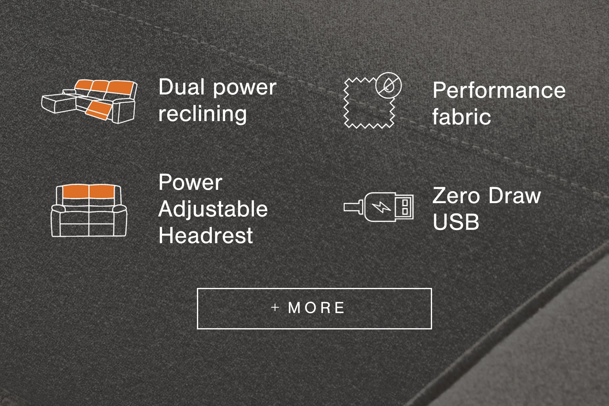 Sectionals for Less - Ashley Furniture - ModMax II Sectional - 6-Piece Reclining Sectional with Console / Salt and Pepper - 65906S36