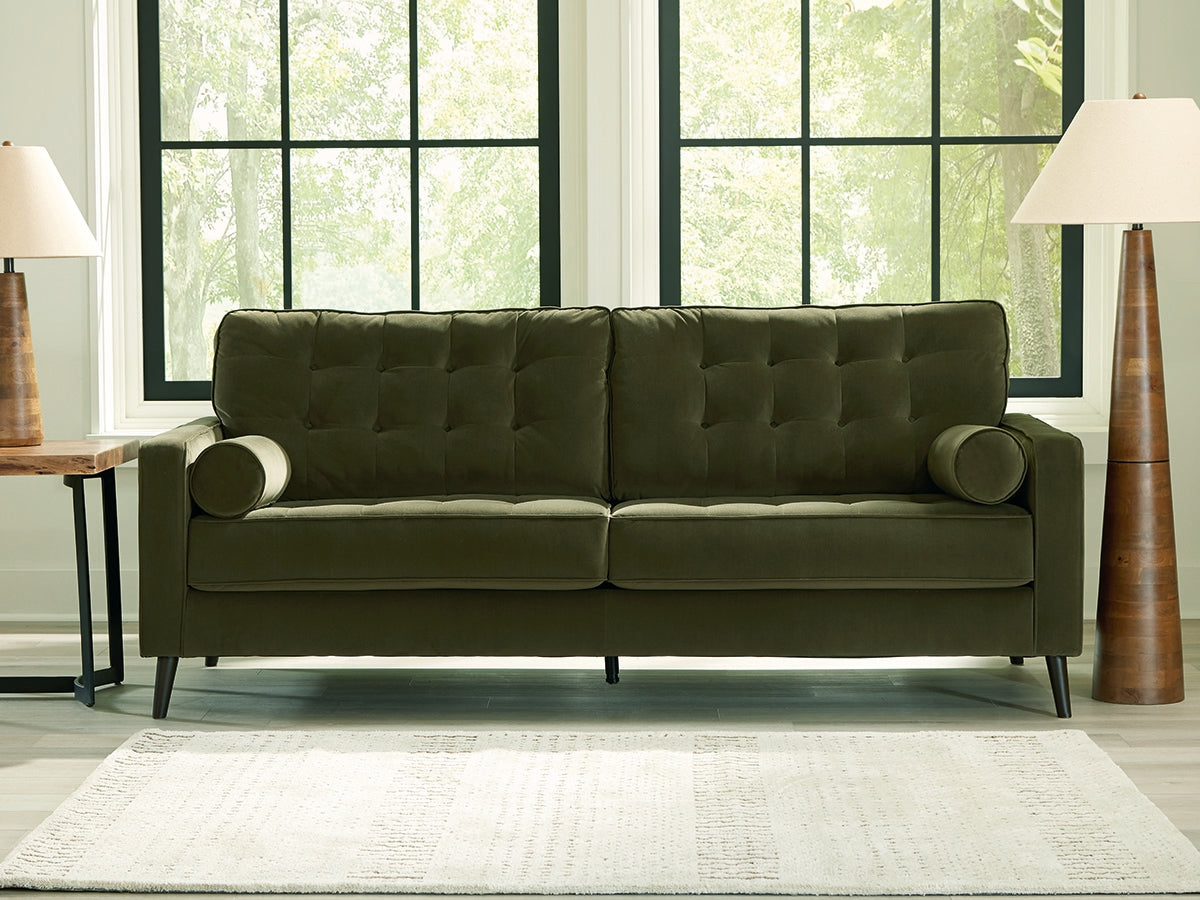 Sectionals for Less - Ashley Furniture - Reveon Lakes Living Room - Sofa / Olive - 2640438