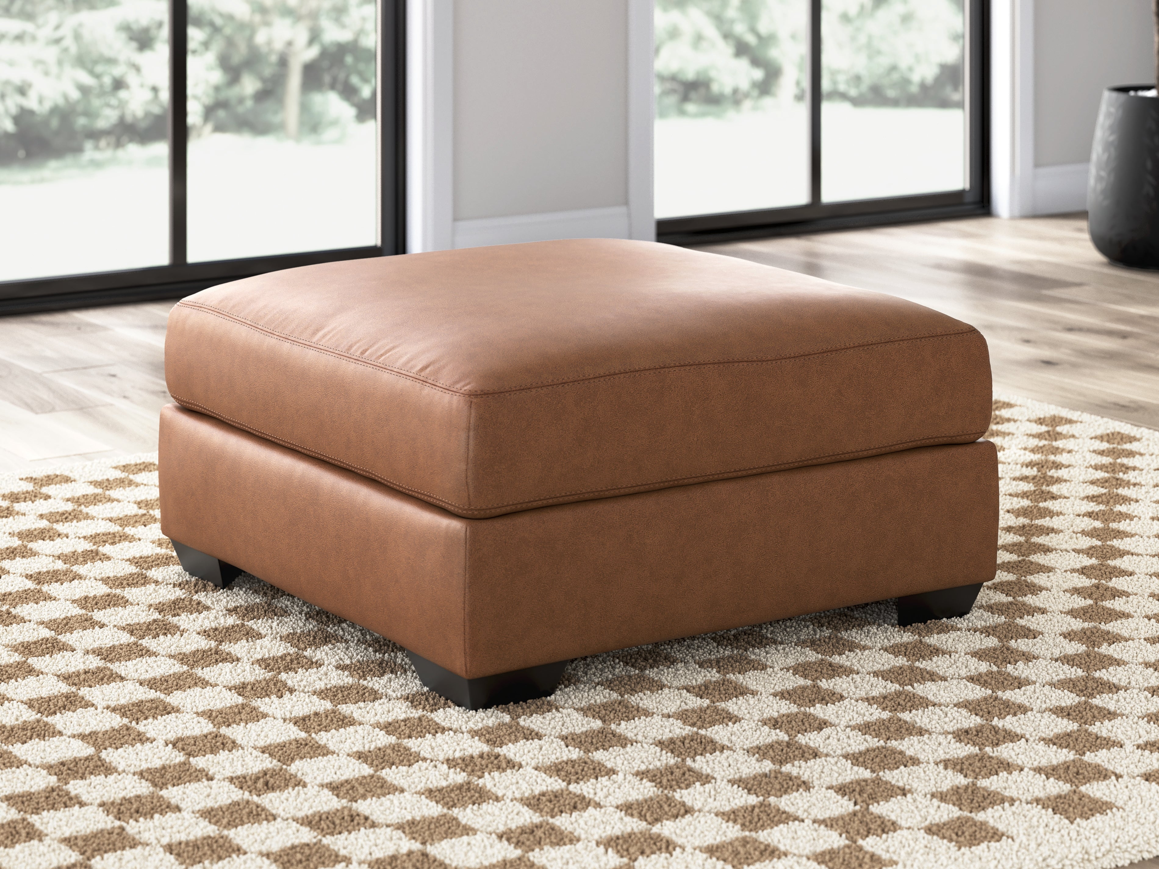 Sectionals for Less - Ashley Furniture - WillowBend Living Room - Oversized Accent Ottoman / Caramel - PC2770408