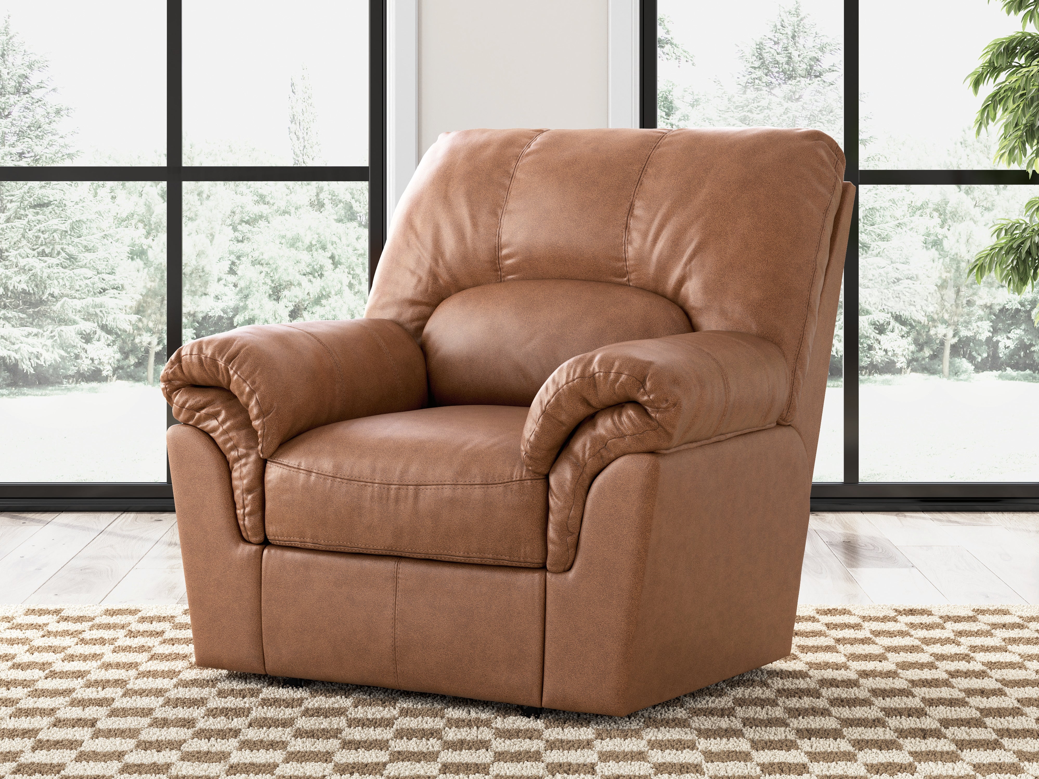 Sectionals for Less - Ashley Furniture - WillowBend Living Room - Rocker Recliner / Caramel - PC2770425