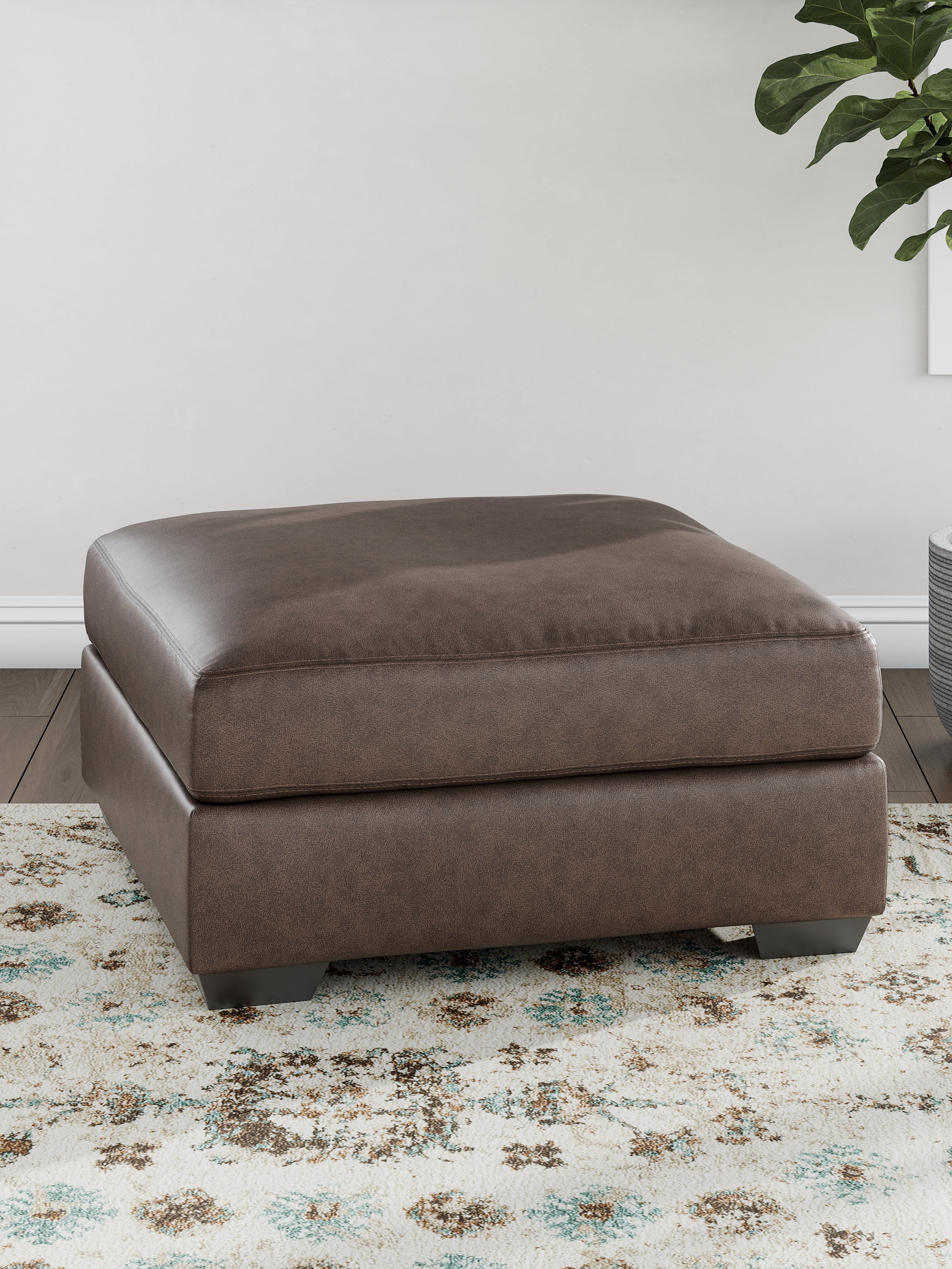 Sectionals for Less - Ashley Furniture - WillowBend Living Room - Oversized Accent Ottoman / Umber - PC2770508