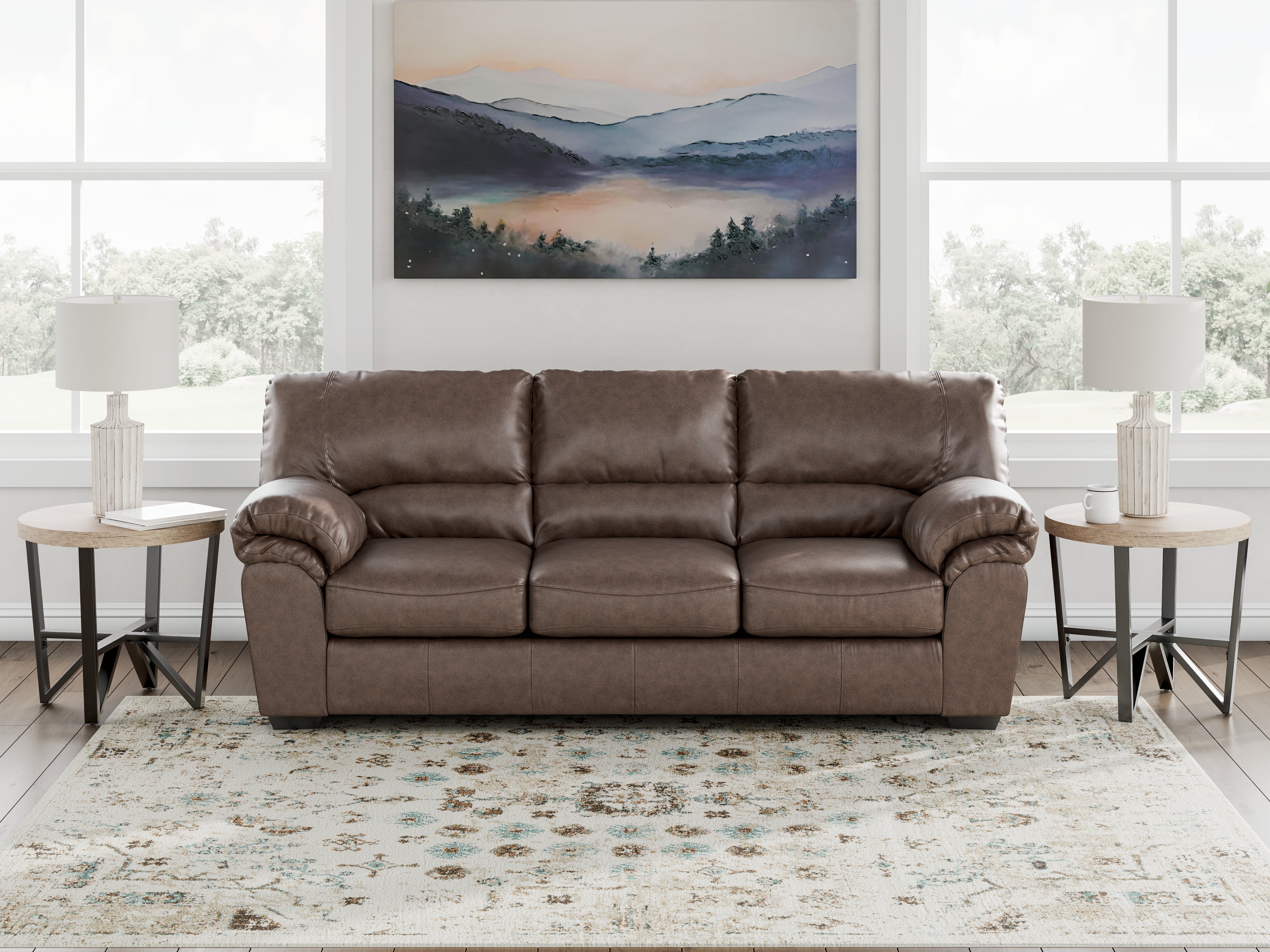 Sectionals for Less - Ashley Furniture - WillowBend Living Room - Sofa / Umber - PC2770538