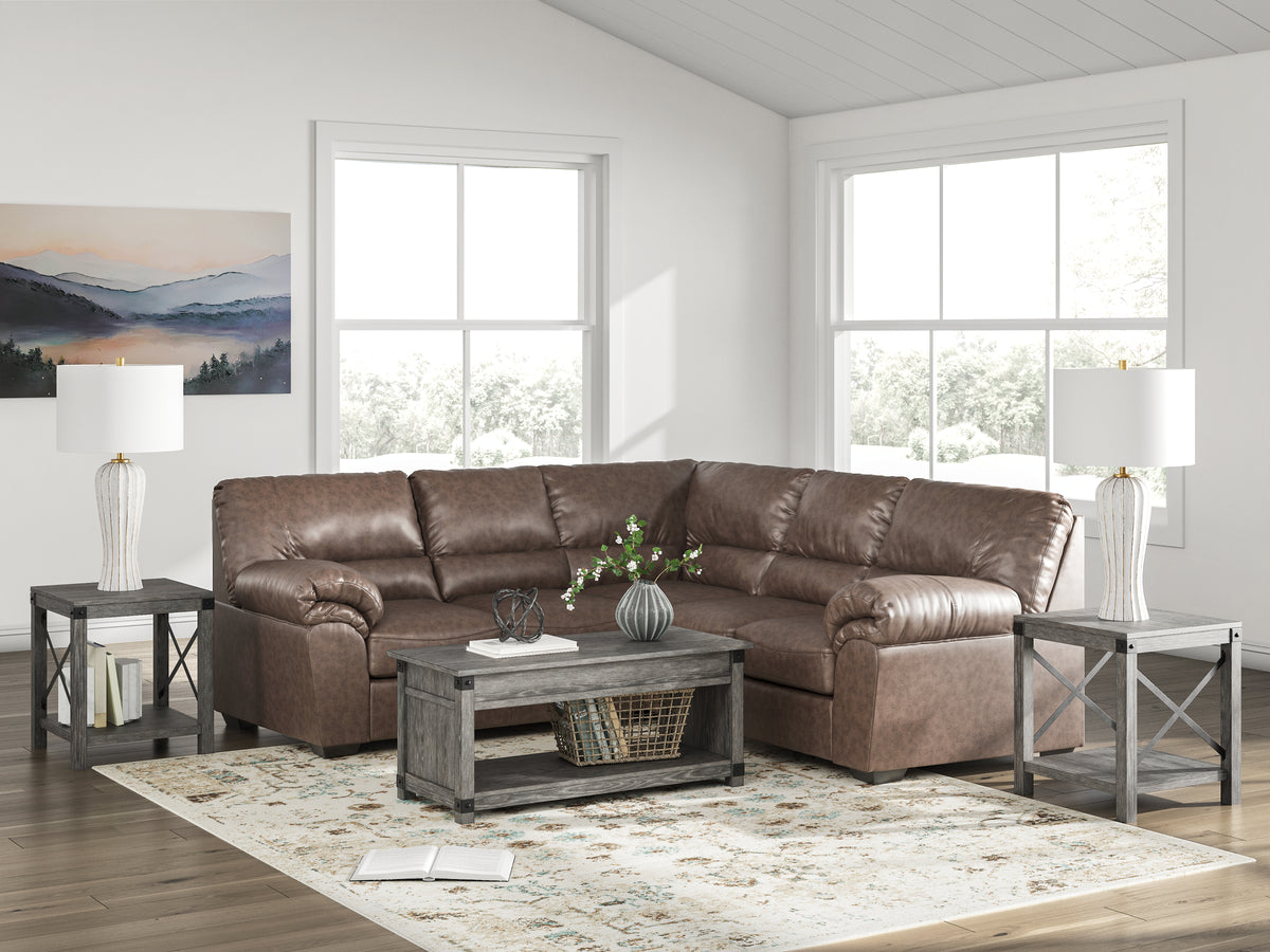 Sectionals for Less - Ashley Furniture - WillowBend Sectional - 2-Piece Sectional / Umber - PC27705S1