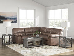 Sectionals for Less - Ashley Furniture - WillowBend Sectional - 2-Piece Sectional / Umber - PC27705S1