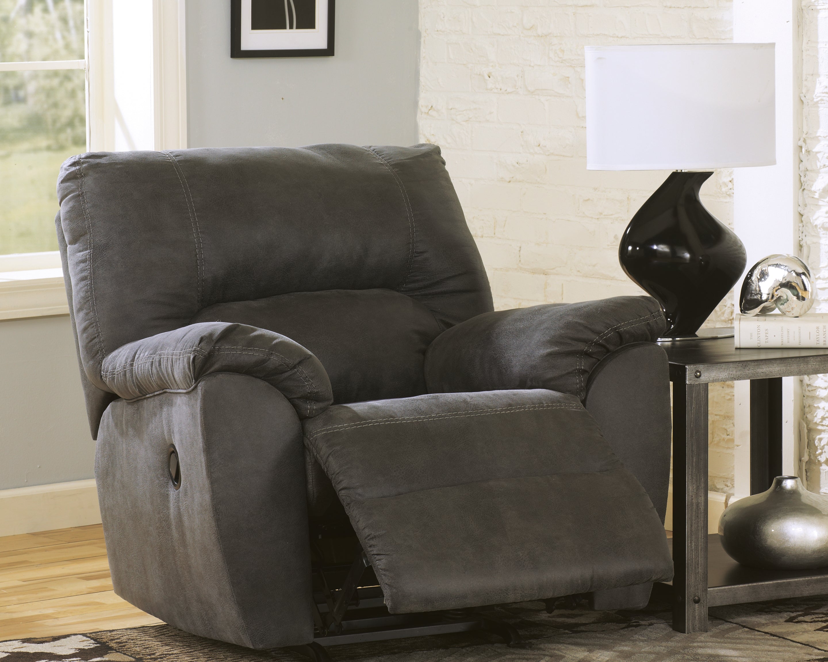 Sectionals for Less - Ashley Furniture - Tambo Living Room - Rocker Recliner / Canyon - 2780225