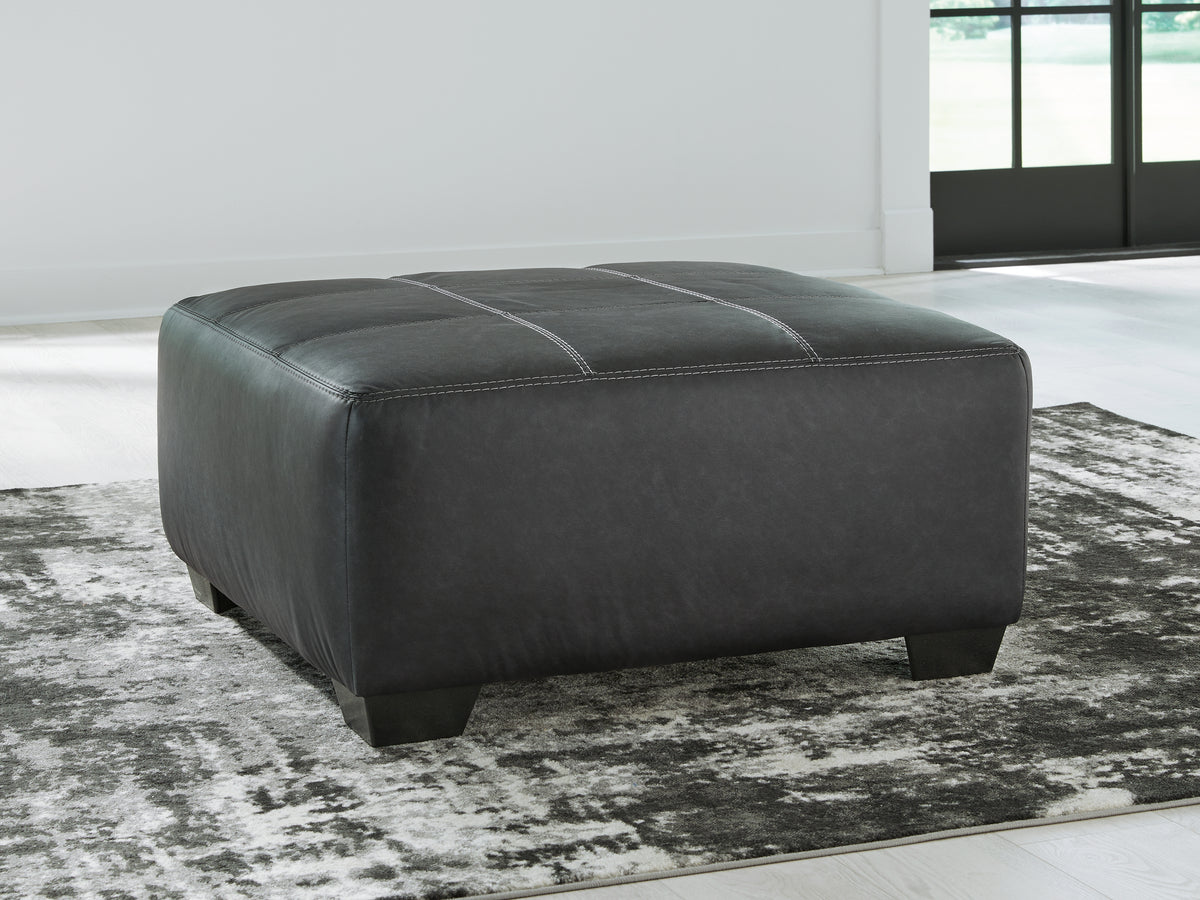 Sectionals for Less - Ashley Furniture - Brixley Pier Living Room - Oversized Accent Ottoman / Graphite - 2990608