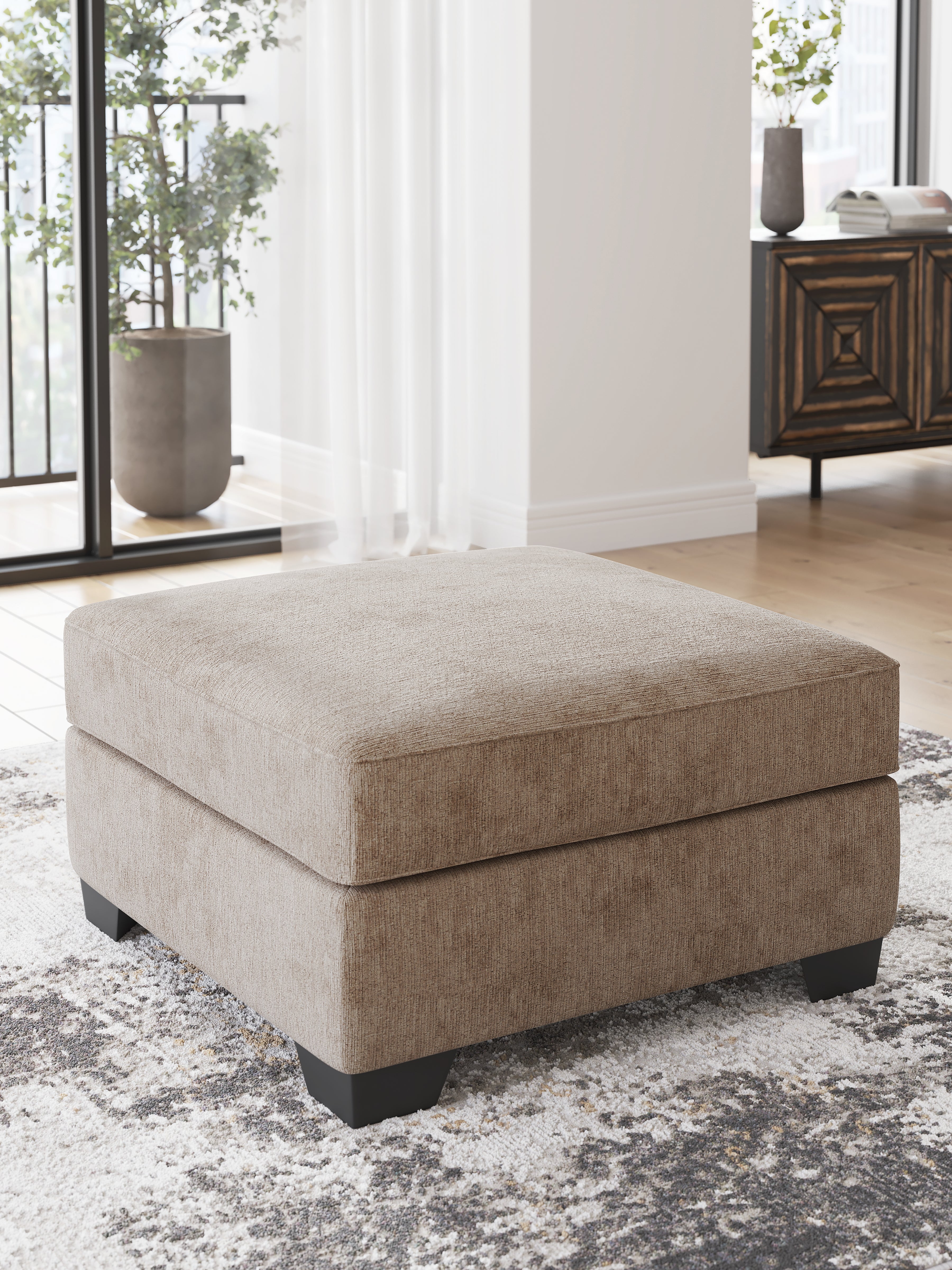 Sectionals for Less - Ashley Furniture - Olten Living Room - Oversized Accent Ottoman / Mocha - 3130408