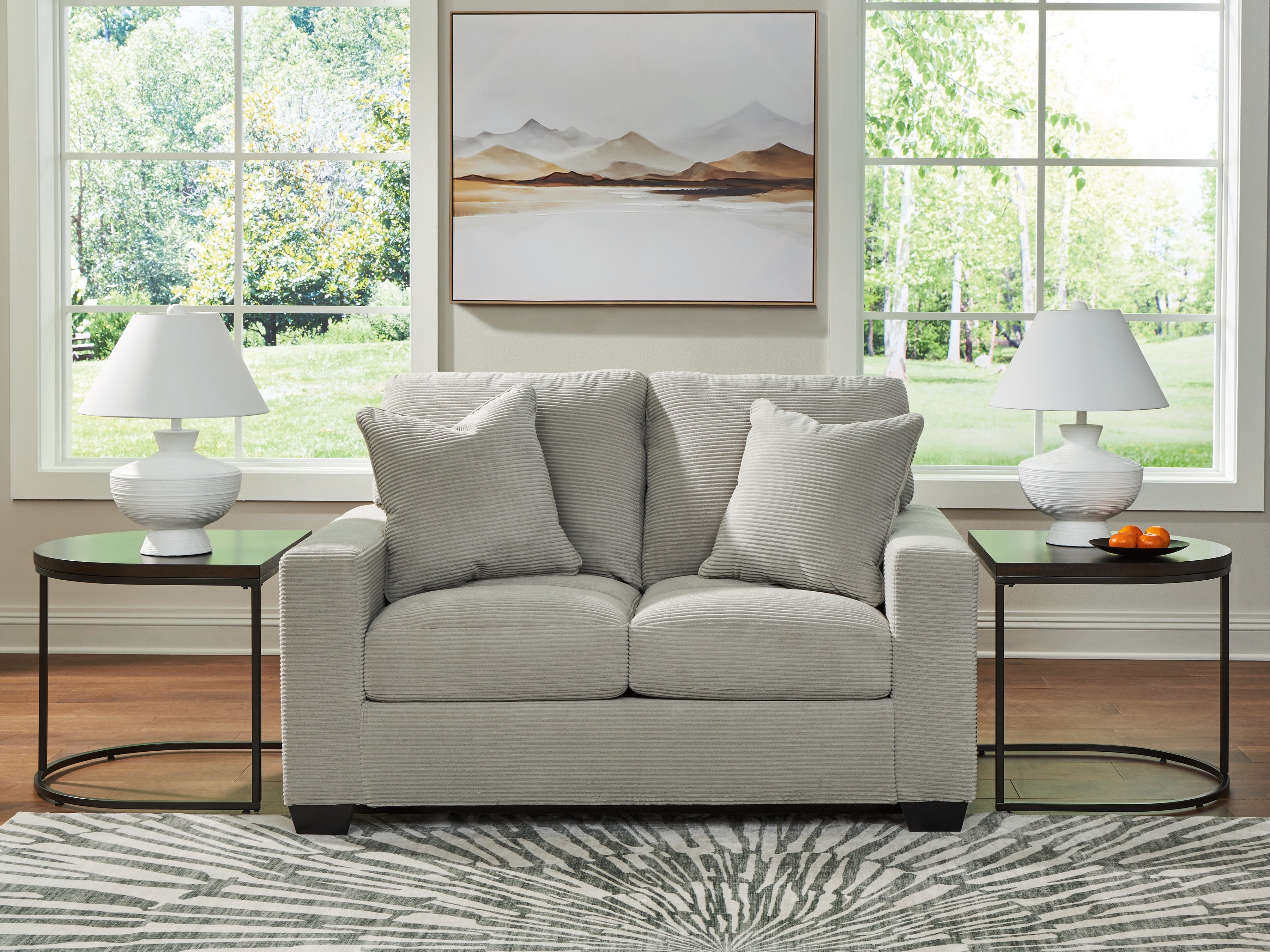 Sectionals for Less - Ashley Furniture - Greenbriar Living Room - Loveseat / Smoke - PC3200535