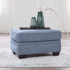 Sectionals for Less - Ashley Furniture - Carissa Manor Living Room - Queen Sofa Sleeper / Denim - 3260439