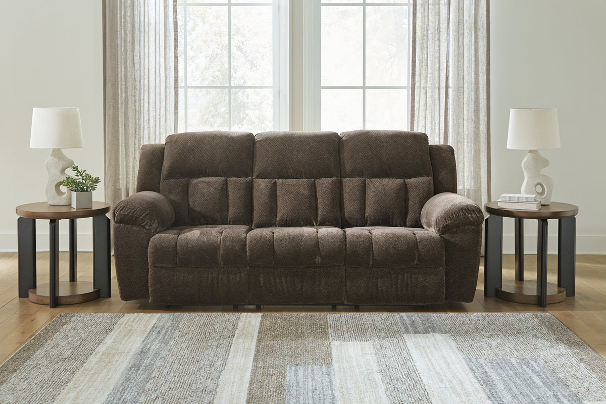 Sectionals for Less - Ashley Furniture - Frohn Living Room - Reclining Sofa / Snow - 3740588