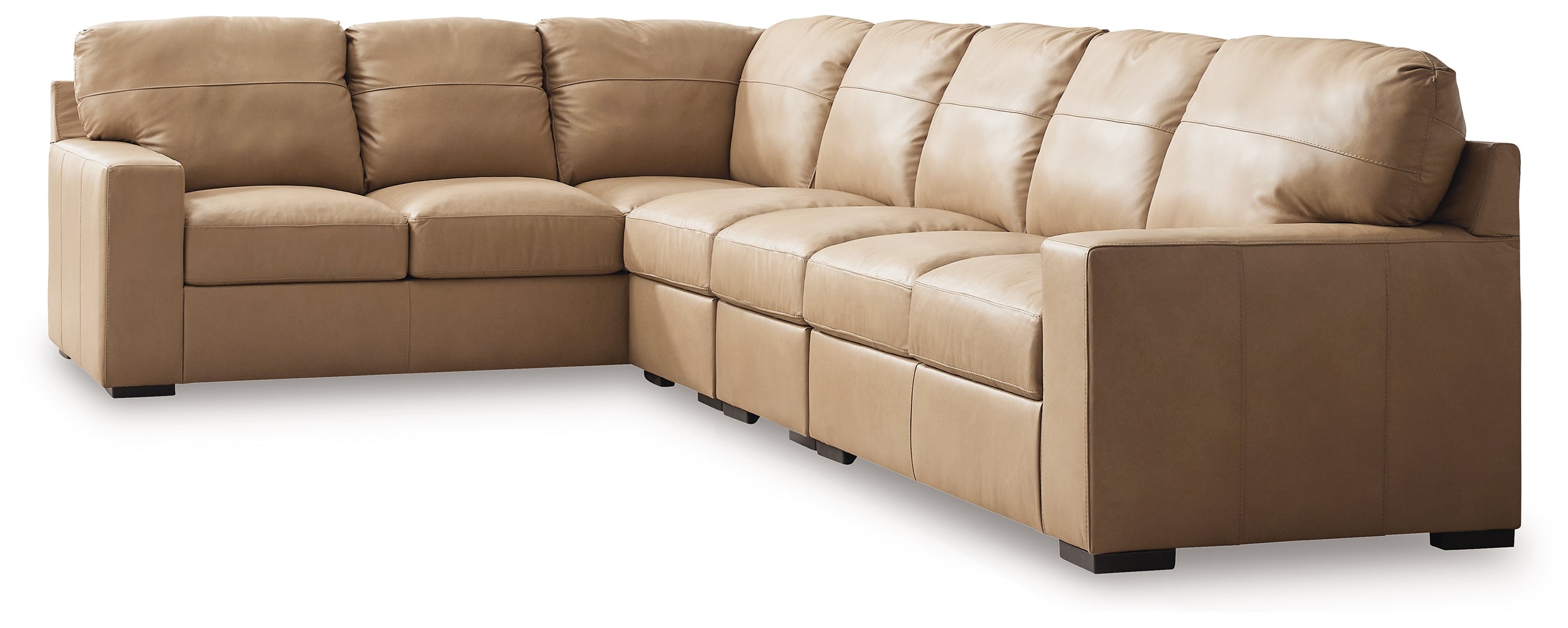Sectionals for Less - Ashley Furniture - Bandon Sectional - LAF 4-Piece Sectional / Toffee - 38006S5