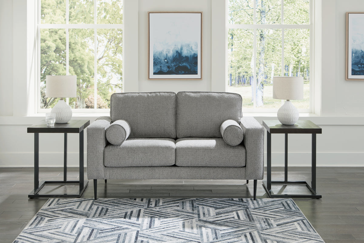 Sectionals for Less - Ashley Furniture - Hazela Living Room - Ottoman / Charcoal - 4110214