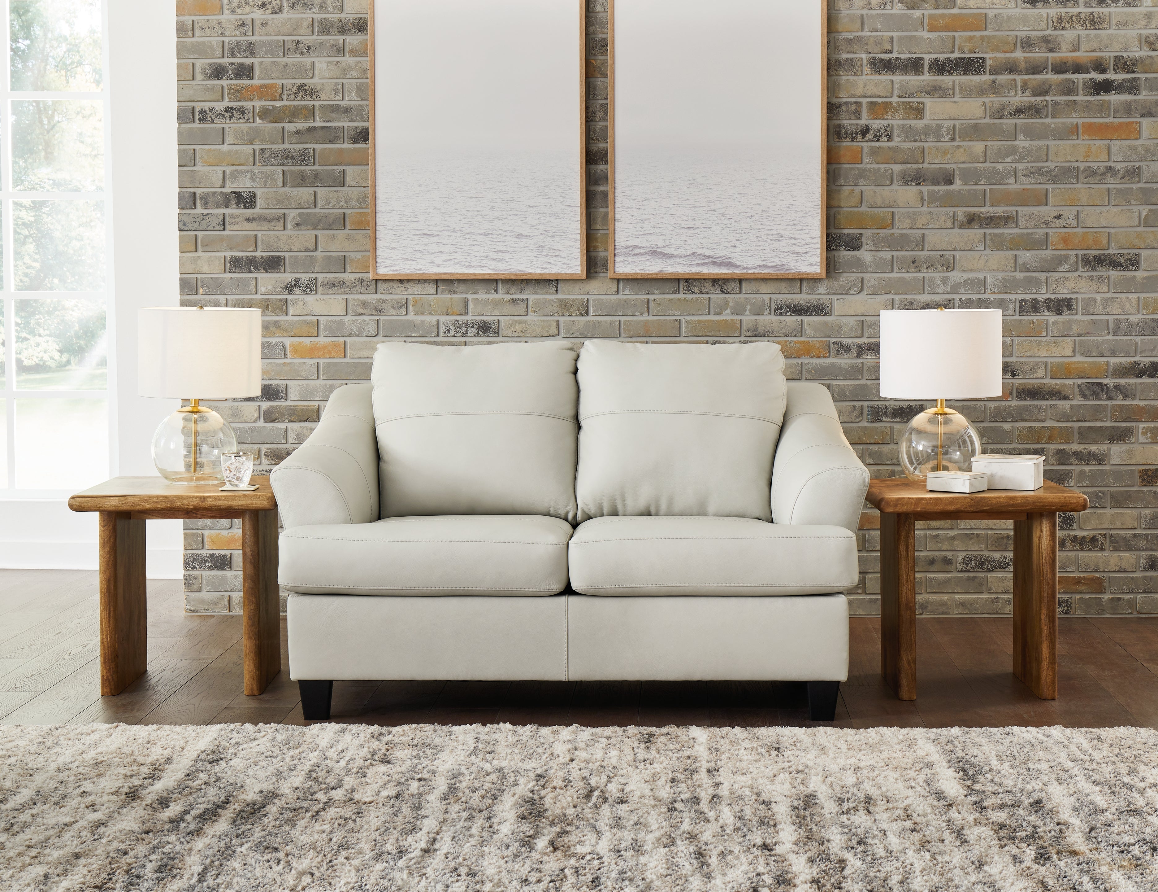 Sectionals for Less - Ashley Furniture - Genoa Living Room - Loveseat / Coconut - 4770435