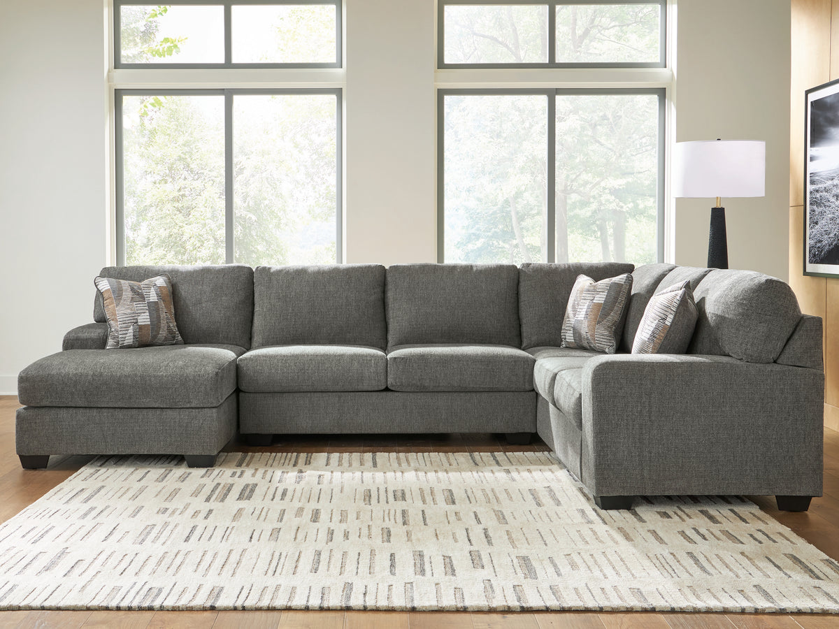 Sectionals for Less - Ashley Furniture - Clarington Sectional - RAF 3-Piece Sleeper Sectional with Chaise - PC48405S5