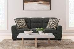 Sectionals for Less - Ashley Furniture - Lonoke Living Room - Chair and a Half / Gunmetal - 5050423