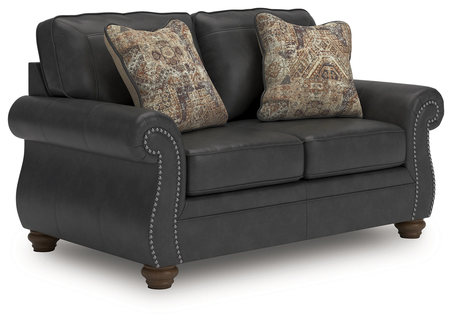Sectionals for Less - Ashley Furniture - Chasemore Living Room - Loveseat / Granite - PC5590335