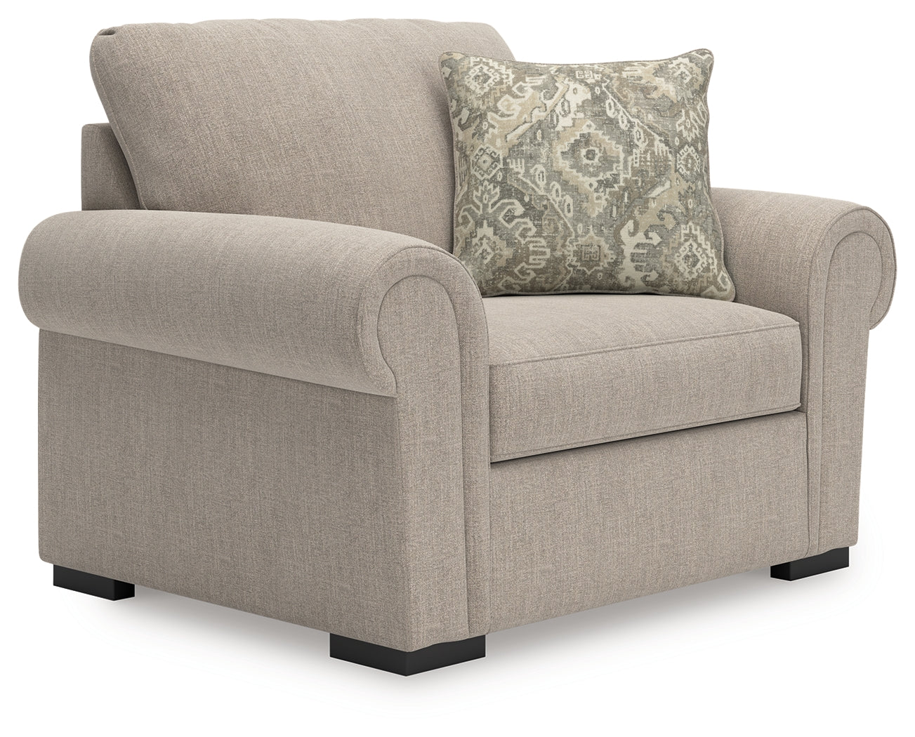 Sectionals for Less - Ashley Furniture - Sararose Living Room - Chair and a Half / Heather - 5710223