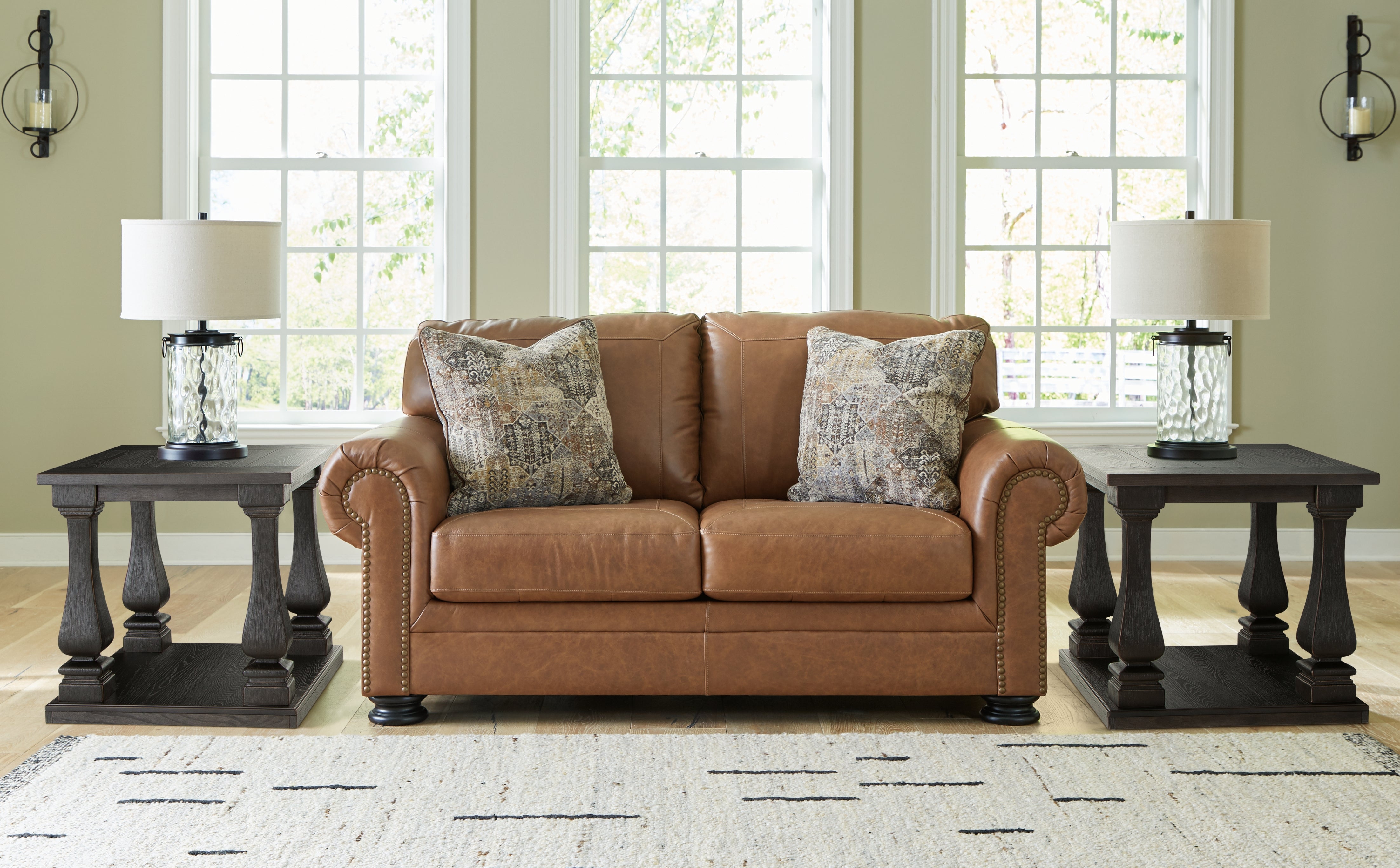 Sectionals for Less - Ashley Furniture - Carianna Living Room - Loveseat / Caramel - 5760435