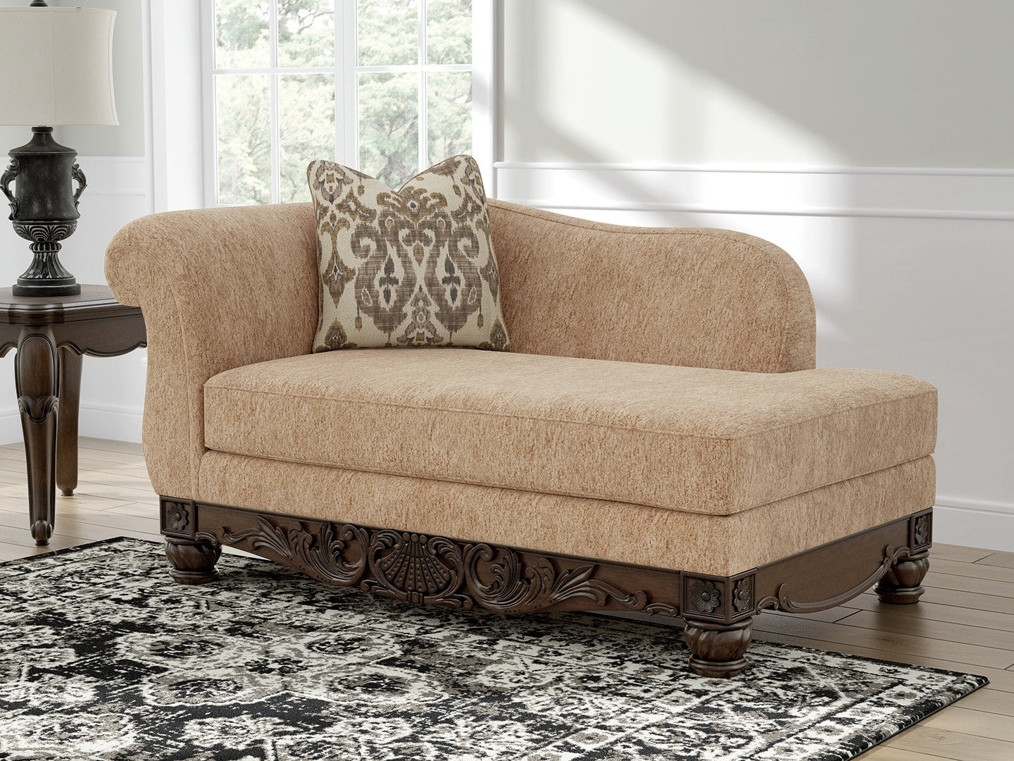 Sectionals for Less - Ashley Furniture - Chelsworth Living Room - RAF Corner Chaise / Golden - PC5790516