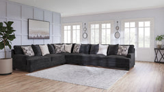 Sectionals for Less - Ashley Furniture - Lavernett Sectional - LAF 4-Piece Sectional / Charcoal - 59603S2