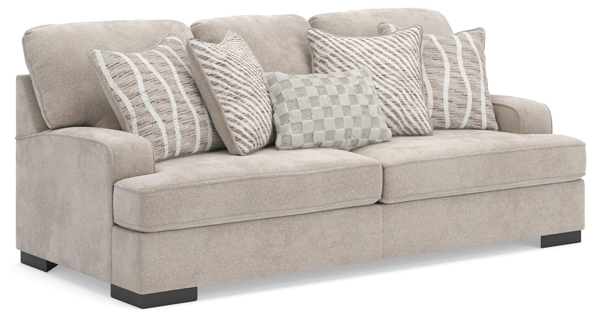 Sectionals for Less - Ashley Furniture - High Profile Living Room - Sofa / Taupe - 5990238
