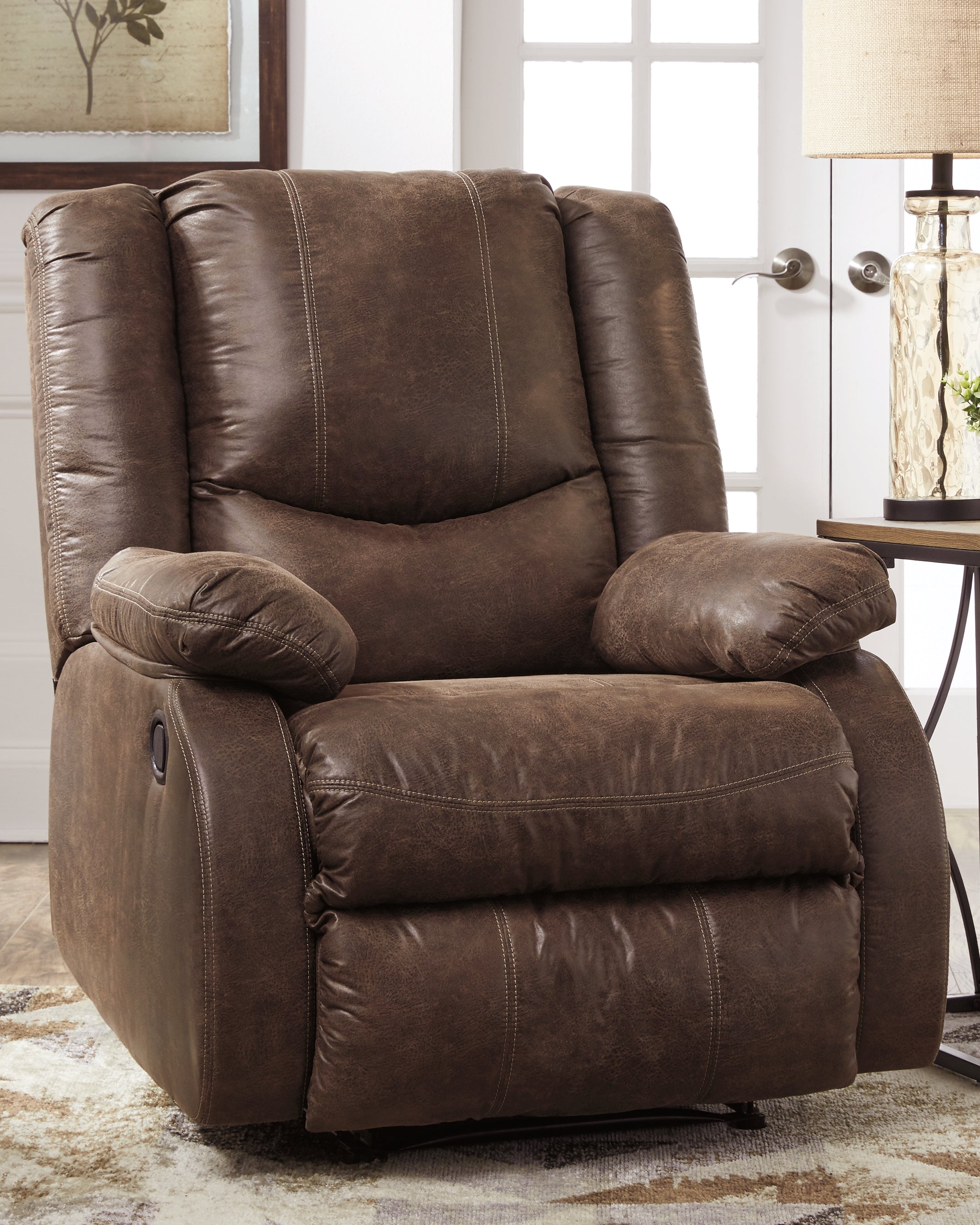 Sectionals for Less - Ashley Furniture - Bladewood Living Room - Zero Wall Recliner / Coffee - 6030529