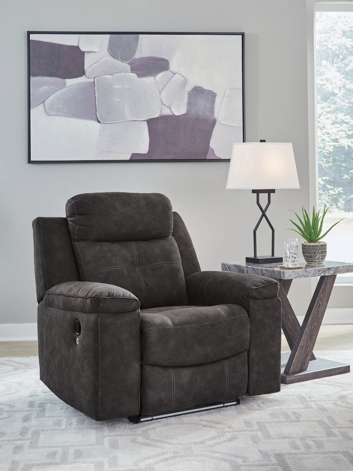 Sectionals for Less - Ashley Furniture - Brysonview Living Room - Zero Wall Recliner - 6360529