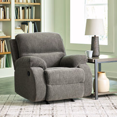 Sectionals for Less - Ashley Furniture - Scranto Living Room - Rocker Recliner / Brindle - 6650225