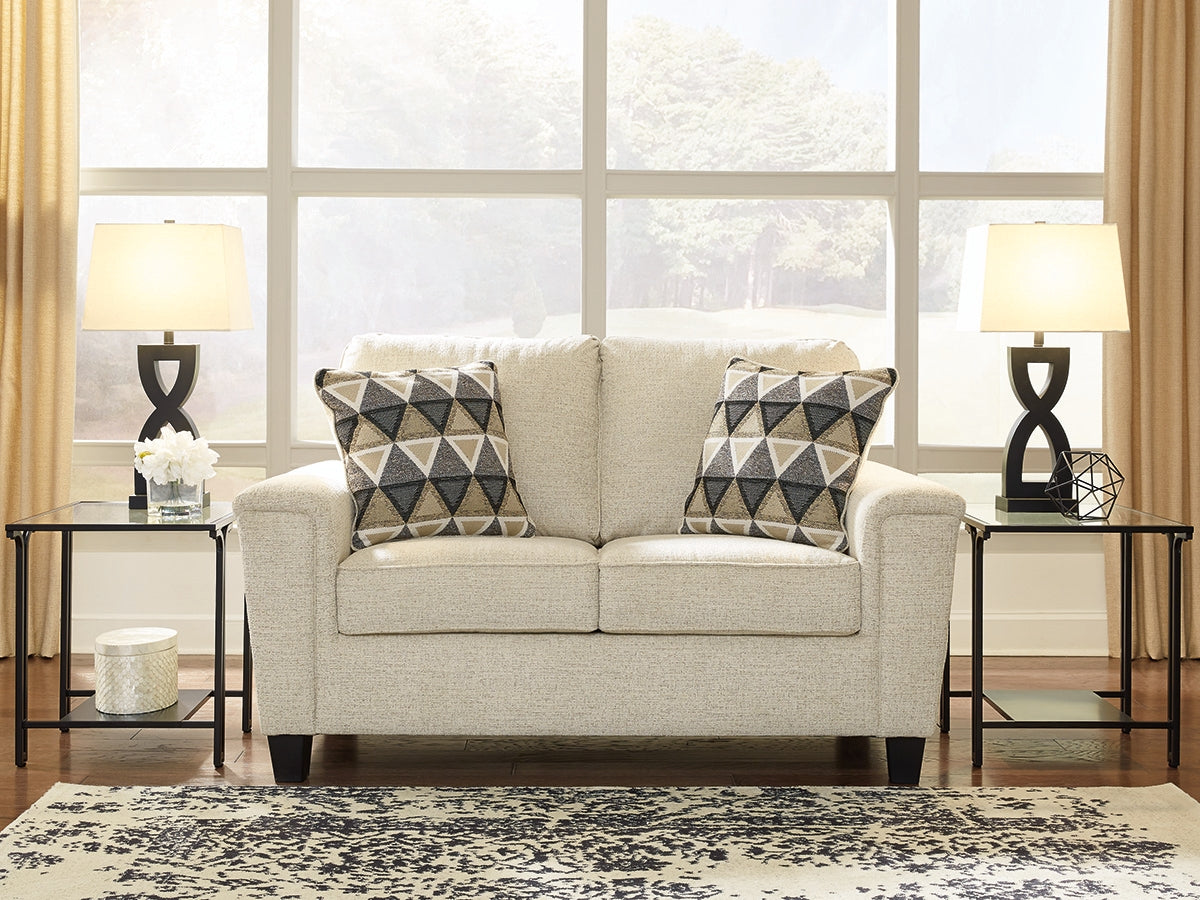 Sectionals for Less - Ashley Furniture - Abinger Living Room - Loveseat / Natural - 8390435