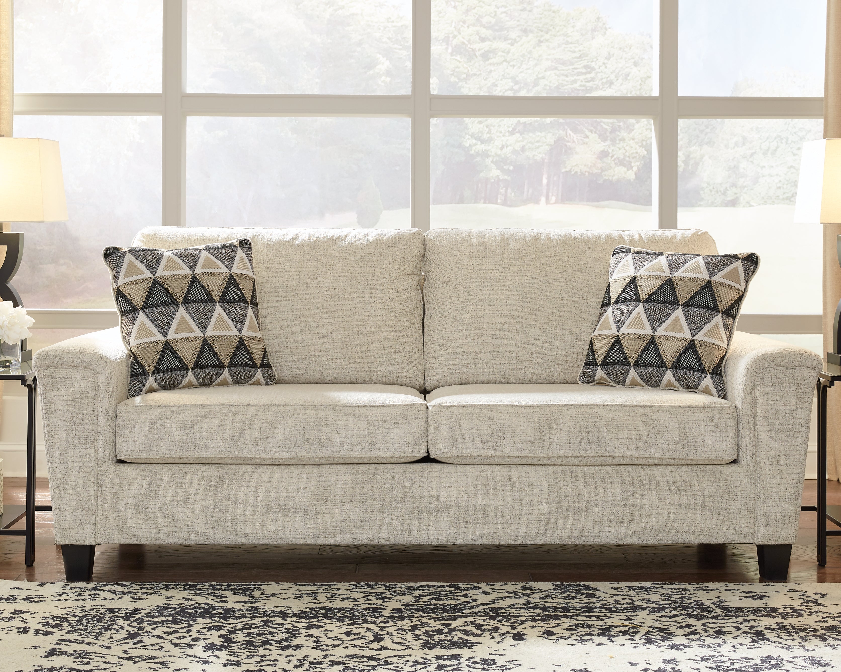 Sectionals for Less - Ashley Furniture - Abinger Living Room - Sofa / Natural - 8390438