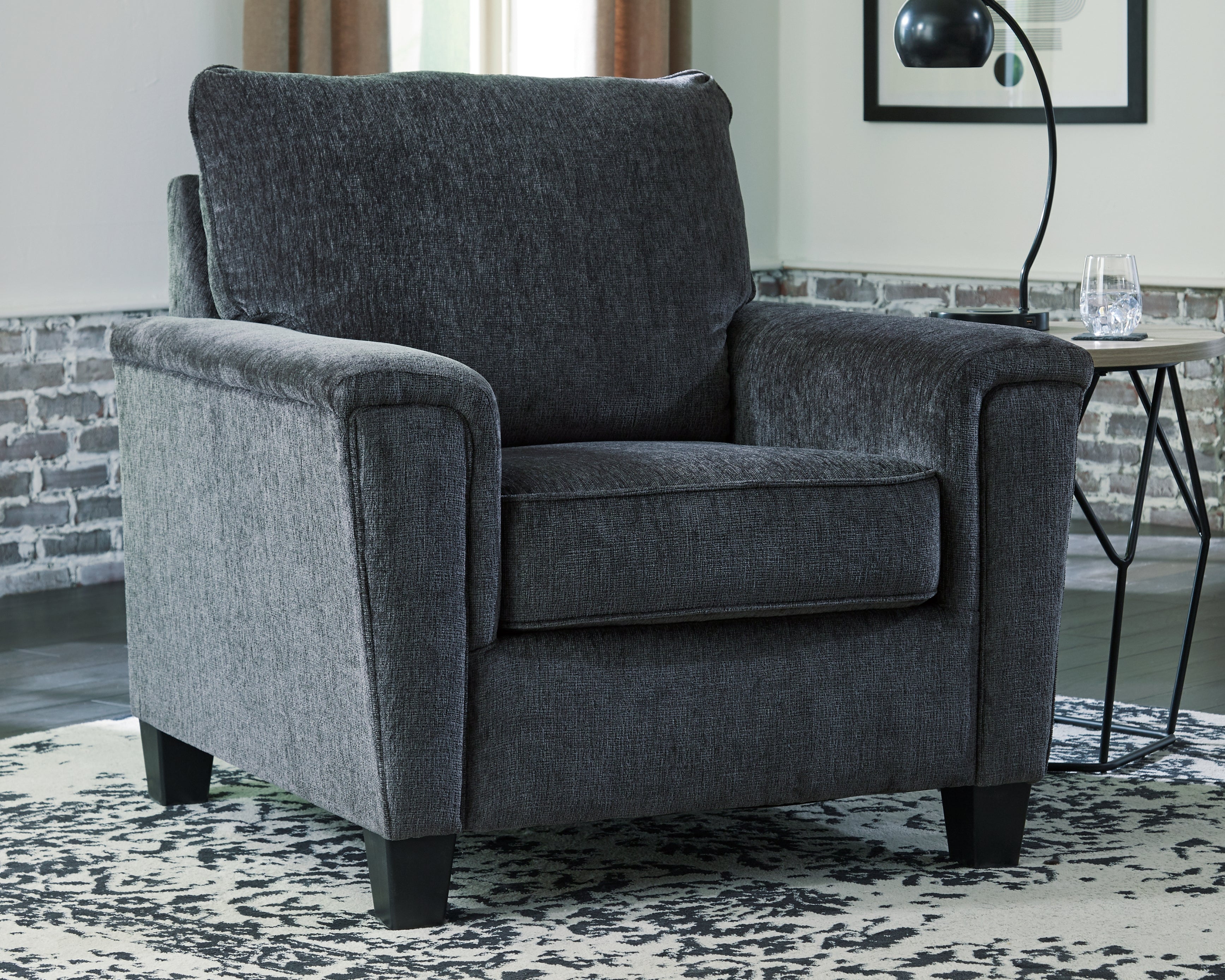 Sectionals for Less - Ashley Furniture - Abinger Living Room - Chair / Smoke - 8390520