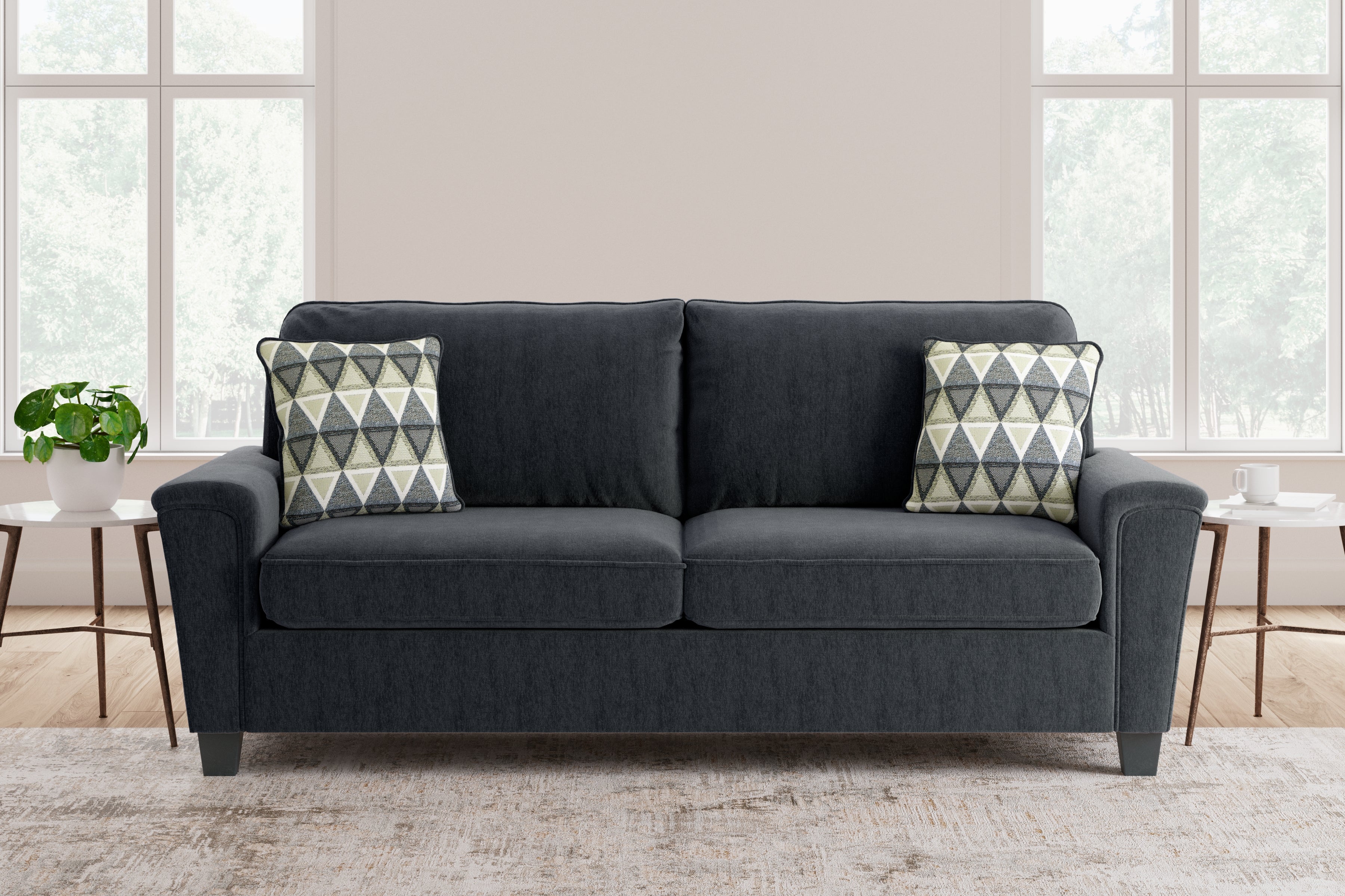 Sectionals for Less - Ashley Furniture - Abinger Living Room - Sofa / Smoke - 8390538